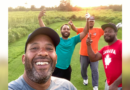 Wayne Parker, Tyrell Johnson, Tyler Maxwell, and Novaro Mentis compete at the 2021 Apex Invitational Golf Tournament in Truro. Photo: Wayne Parker