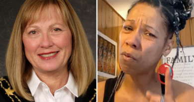 An assault charge was dropped against New Glasgow Mayor Nancy Dicks (left) by prosecutor Bill Gorman. The charge stemmed from an alleged confrontation with African Nova Scotian poet and author Angela Bowden (right) at a Black Lives Matter event in New Glasgow