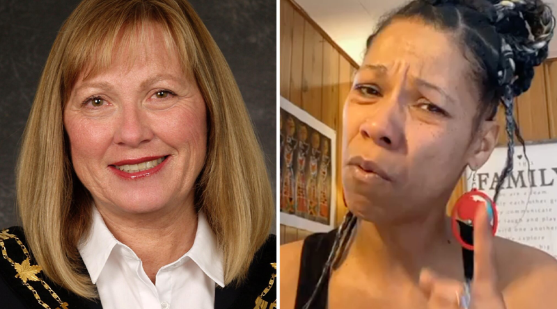 An assault charge was dropped against New Glasgow Mayor Nancy Dicks (left) by prosecutor Bill Gorman. The charge stemmed from an alleged confrontation with African Nova Scotian poet and author Angela Bowden (right) at a Black Lives Matter event in New Glasgow