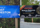 Welcome to East Preston and Welcome to North Preston signs