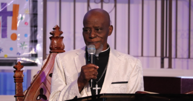 Rev. Wallace Smith delivered his final sermon as senior pastor of St. Thomas Baptist Church in North Preston Photo: Matthew Byard