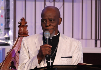 Rev. Wallace Smith delivered his final sermon as senior pastor of St. Thomas Baptist Church in North Preston Photo: Matthew Byard