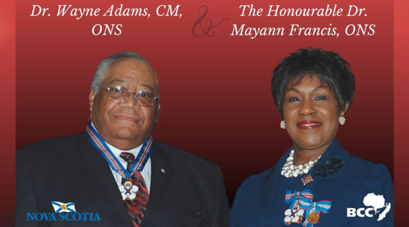 Wayne Adams & Mayann Francis - Black Cultural Centre for Nova Scotia - 40th Anniversary Gala