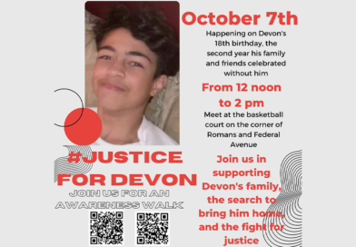 On October 7th, Devon's 18th birthday, his family will be hosting a march at the basketball courts on the corner of Romans and Federal Avenue. PLEASE join them from 12 noon to 2pm to celebrate Devon and continue the fight for justice and to find him. THEY NEED YOUR SUPPORT! Let's make some noise for Devon on his birthday and show Halifax how much we care about this young man and his family ❤️ #JusticeForDevon #BringDevonHome