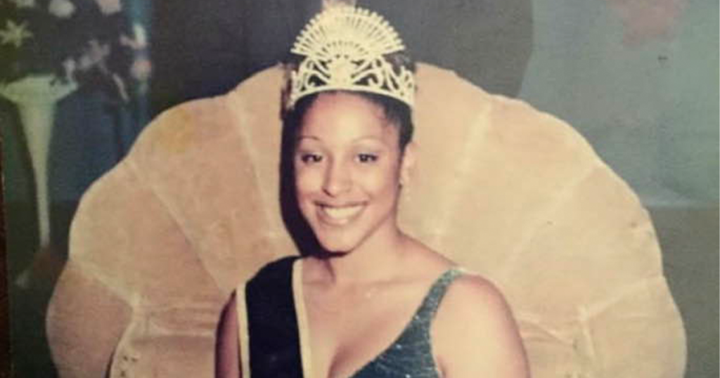 Tamara Tynes after being crowned the inaugural Miss Black Canada, Aug. 30, 1998. Photo: Tamara Tynes Powell.